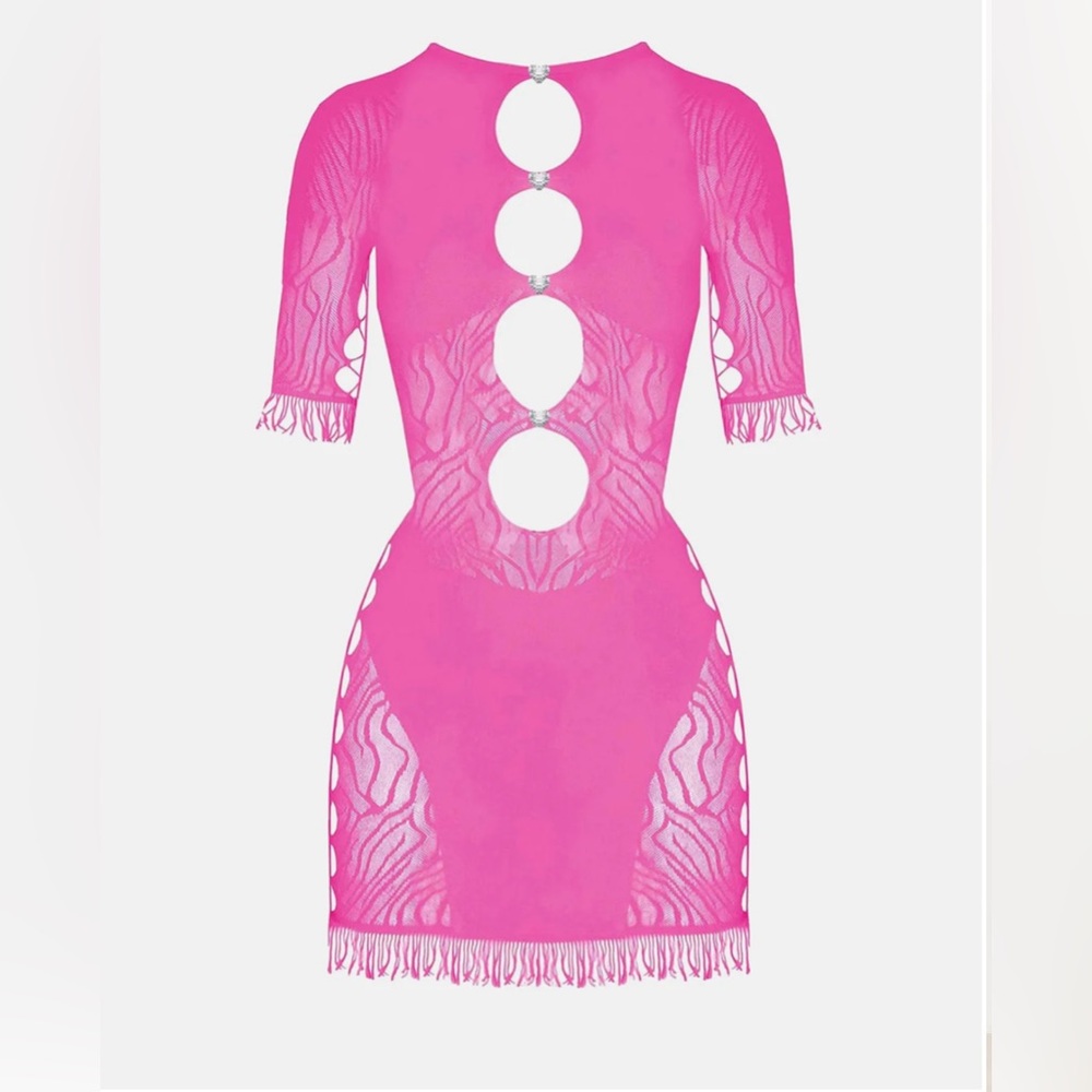 Miranda Dress in Fuchsia - Poster Girl